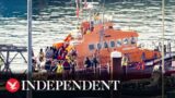 RNLI rescue migrant casualties 'found in' English Channel