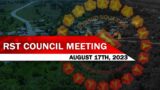 RST Council Meeting (8-17-23)