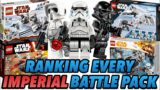 Ranking Every LEGO Star Wars Imperial Battle Pack! (2008-2022)