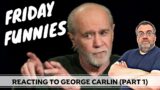 Reacting To George Carlin | On Airlines and Flying | Friday Funnies