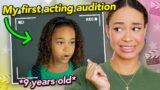 Reacting to my FIRST Acting Audition and Role on TV…