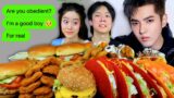 Reading Kris Wu's CRINGY Text Messages | Taco Bell & Burger King Mukbang