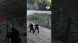 Rioters cause chaos at 'Cop City' in Georgia