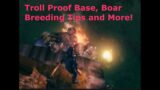 (S1EP6) Boar breeding tips and a Troll proof base in Valheim