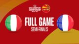 SEMI-FINALS: Italy v France | Full Basketball Game | FIBA U16 European Championship 2023