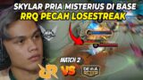 SKYLAR MENGGILA! JADI PRIA MISTERIUS DI BASE DEWA! RRQ PECAH LOSESTREAK! RRQ DEWA MATCH 2 MPL S12