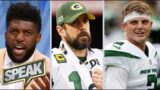 SPEAK FOR YOURSELF |“It’s a winning culture” Acho reacts Zack Wilson:"I'm very grateful" for Rodgers