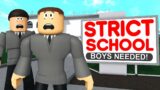 STRICT SCHOOL Needed Boys.. Principal Had DARK Secret! (Roblox Bloxburg)