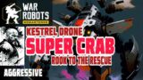 SUPER CHARGED KESTRAL CRAB & ROOK TO THE RESCUE | WAR ROBOTS [ WR ] GAMEPLAY & COMMENTARY
