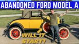 Starting A 93 Year Old ABANDONED Ford After It Sat For YEARS