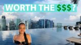 Staying at Marina Bay Sands Hotel in Singapore | Infinity Pool, Shopping, & More