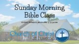 Sunday Morning Bible Class