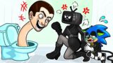 TV WOMAN, Please Rescue Sonic/Catnoir! Sonic skibidi toilet Story | Sonic the Hedgehog 2 Animation