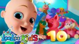Ten in The Bed – Fun Songs for Children | LooLoo Kids