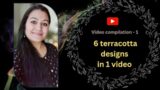 Terracotta Jewellery Making – Compilation video – 1 #dhaatrihandicrafts