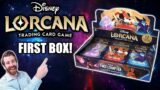The First Chapter Disney Lorcana Booster Box Opening!