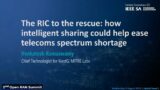 The RIC to the rescue: how intelligent sharing could help ease telecoms spectrum shortage