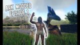 This Pteranodon Just Appeared at my Base?!?! | Ark Survival Evolved Modded Ep.#1