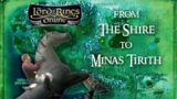 Traveling across Middle-earth in Lord of the Rings Online