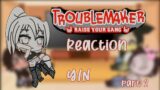 Troublemaker villain react to Y/N as random part 2//gacha reaction//