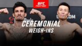 UFC Singapore: Ceremonial Weigh-In