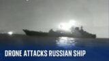 Ukraine War: Ukrainian sea drone damages Russian vessel