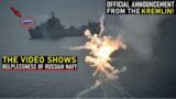 Ukraine hit a Russian warship near Sevastopol! The video shows the collapse of the russian navy!