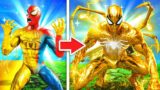 Upgrading To GOLD SPIDERMAN In GTA 5!