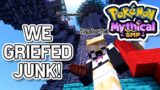 WE GRIEFED JUNK'S BASE!!! | EP 19 Cobblemon SMP – Minecraft Pokemon Mod (Mythical SMP)