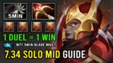 WTF 7.34 Solo Mid LC 5Min Blade Mail 1 Duel = 1 Win Brutal Hit Like a Truck Dota 2