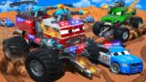 War of Wheels: Monster Trucks vs Police Cars | Intense Action of Cop Cars Counter Attack