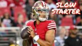 Why 49ers QB Trey Lance Tends to Start Slow