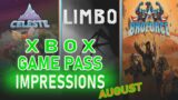 XBOX GAME PASS First Impression of NEW Games in August – First Half