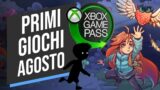 XBOX GAME PASS: i PRIMI GIOCHI di AGOSTO 2023