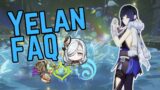 Yelan Updated FAQ | Vape Rotations, Strongest Weapon, HP vs Crit