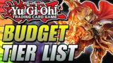Yugioh! Budget Tier List For August 2023!