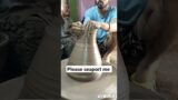 satisfying pottery #terracotta #tranding_short #viral_short_video              #(short)