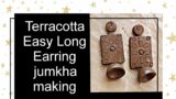 terracotta earrings making|terracotta jewellery making|terracotta jumkha making|terracotta jewellery
