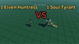 1 Elven Huntress Versus 1 Soul Tyrant || Ultimate Epic Battle Simulator