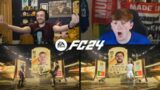 1 HOUR OF AMAZING FC24 PACKS WITH ANGRYGINGE