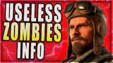 10 Minutes of USELESS COD Zombies Information