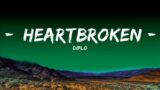 Diplo – Heartbroken (Lyrics) ft. Jessie Murph & Polo G | The World Of Music