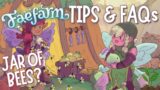 20+ COMMON QUESTIONS + helpful tips for faefarm! | Fae Farm Gameplay | Walkthrough