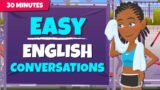 30 Minutes Practice English Conversations | Easy English Speaking Conversations