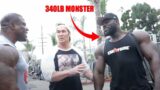 340LB Monster at Golds Venice | Shoulder Workout |