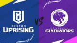 @BostonUprising vs @LAGladiators | Summer Qualifiers West | Week 6 Day 1