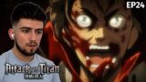 ABANDON YOUR HUMANITY EREN! – Attack on Titan Episode 24 Reaction