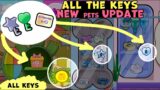 ALL THE KEYS new update pets in avatar world! pazu avatar world