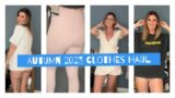 ASOS and River Island Autumn 2023 Haul and Try On – Yoga Pants, Dresses and More