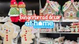 AT HOME STORE GINGERBREAD CHRISTMAS DECORATIONS WALKTHROUGH SHOPPING